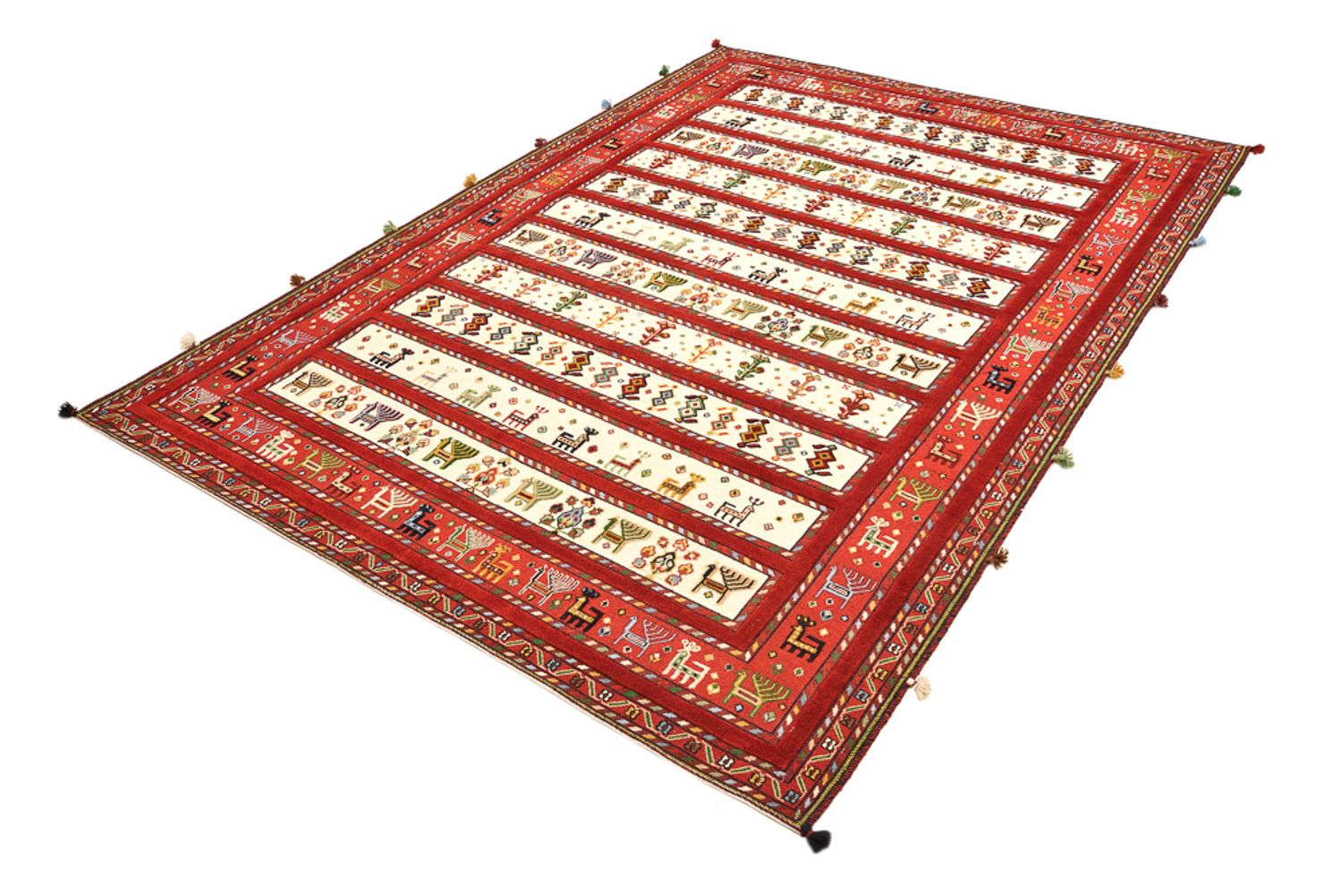 Tappeto orientale - 245 x 175 cm - beige chiaro