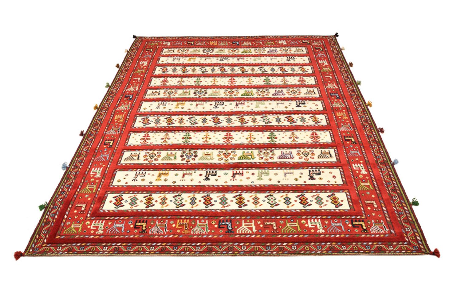 Tappeto orientale - 245 x 175 cm - beige chiaro