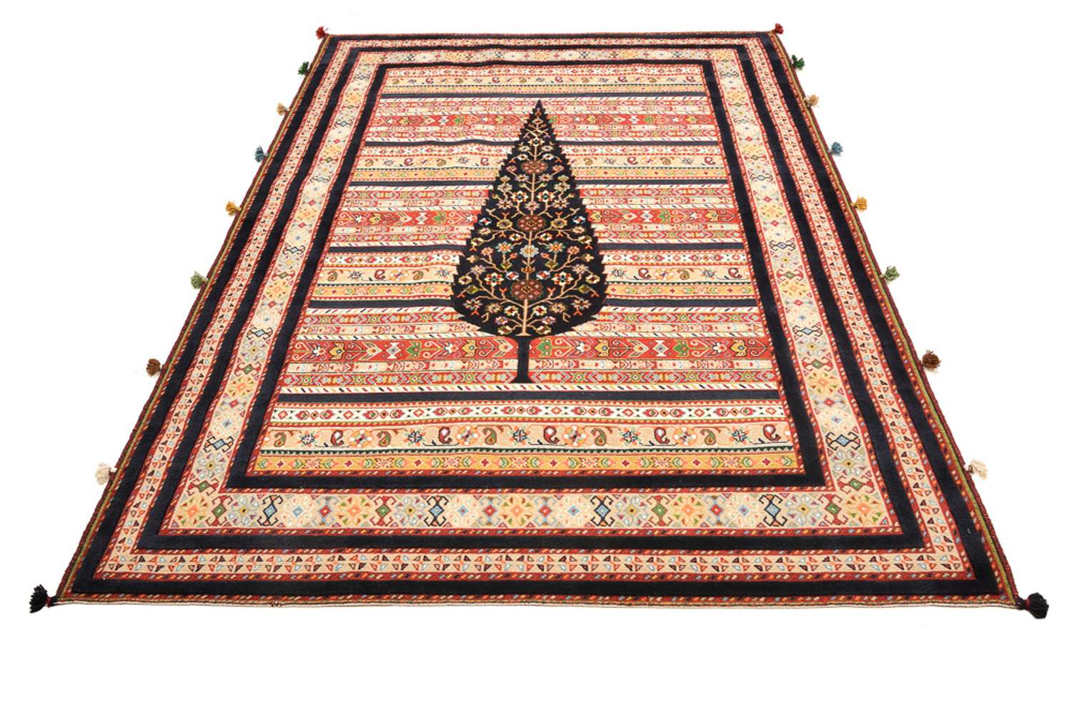 Tappeto orientale - 243 x 176 cm - beige chiaro