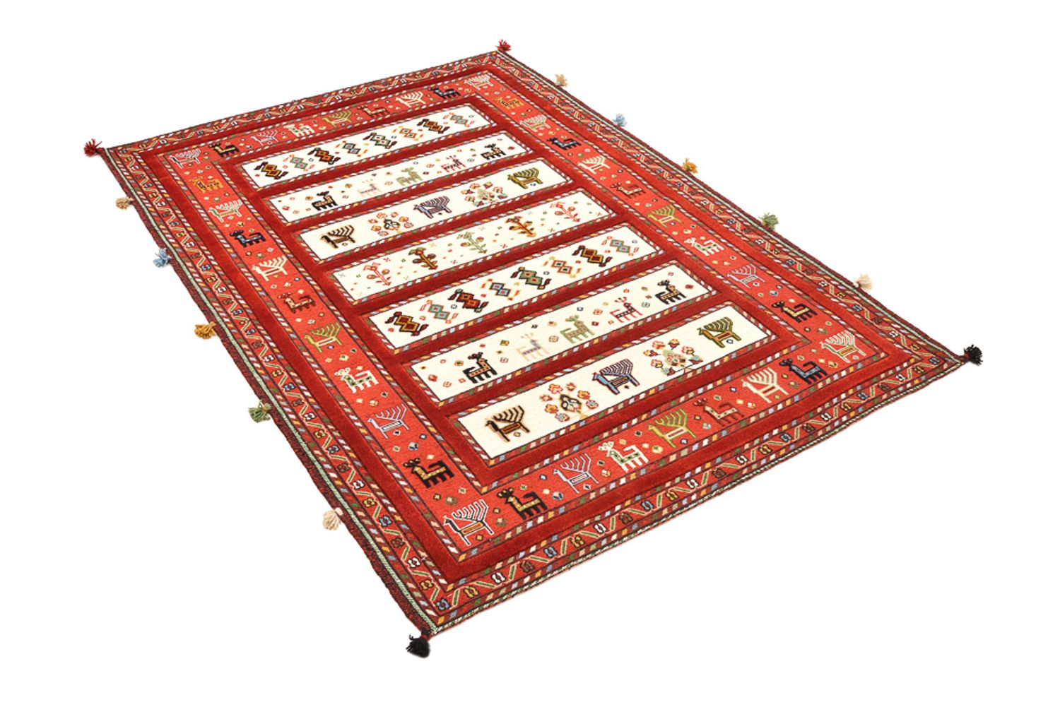 Oriental Carpet - 184 x 126 cm - ljusbeige