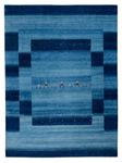 Tapete Gabbeh - Loribaft Indus - 342 x 253 cm - azul