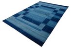 Tapis Gabbeh - Loribaft Indus - 342 x 253 cm - bleu