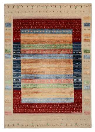 Dywan Gabbeh - Loribaft Indus - 343 x 241 cm - wielokolorowy