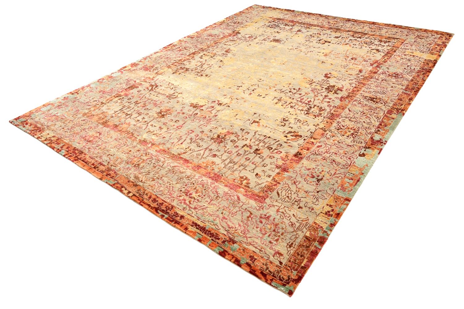 Designer Rug - 344 x 243 cm - terracotta