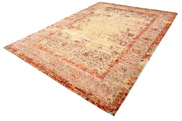 Tapis design - 340 x 248 cm - terracotta