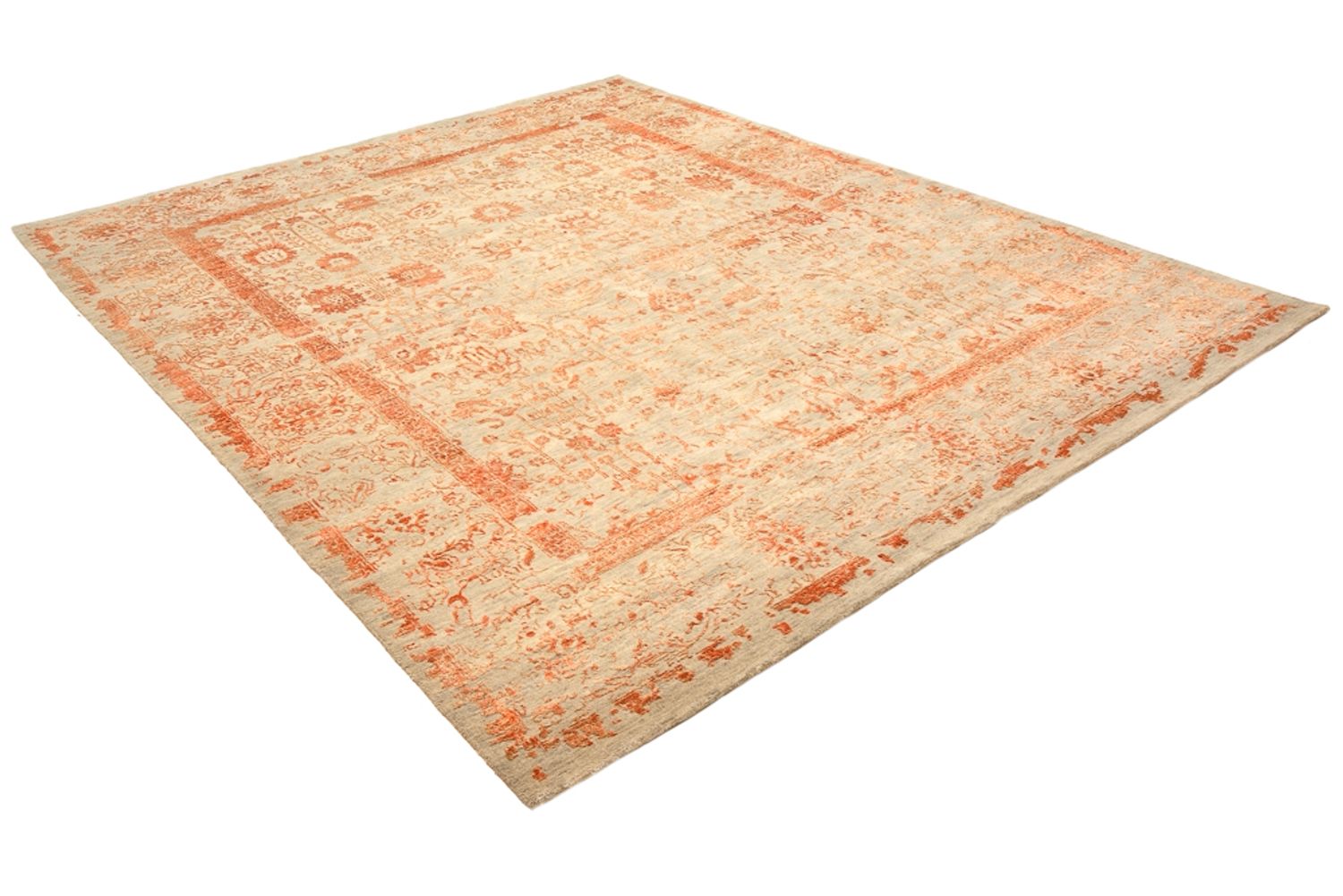 Designer Rug - 299 x 249 cm - rust