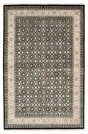 Orientalny dywan - Bijar - Indus - 209 x 139 cm - ciemny beż