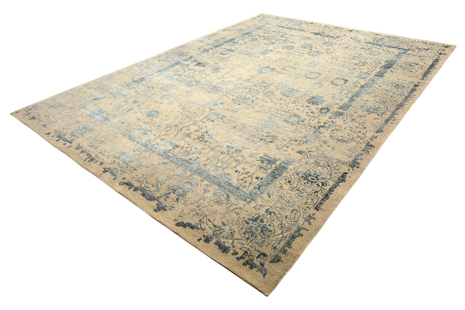 Tapis design - 372 x 268 cm - beige clair