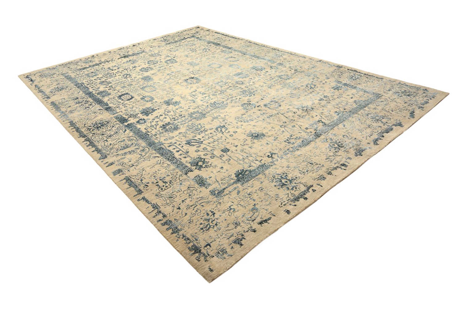 Tapis design - 372 x 268 cm - beige clair