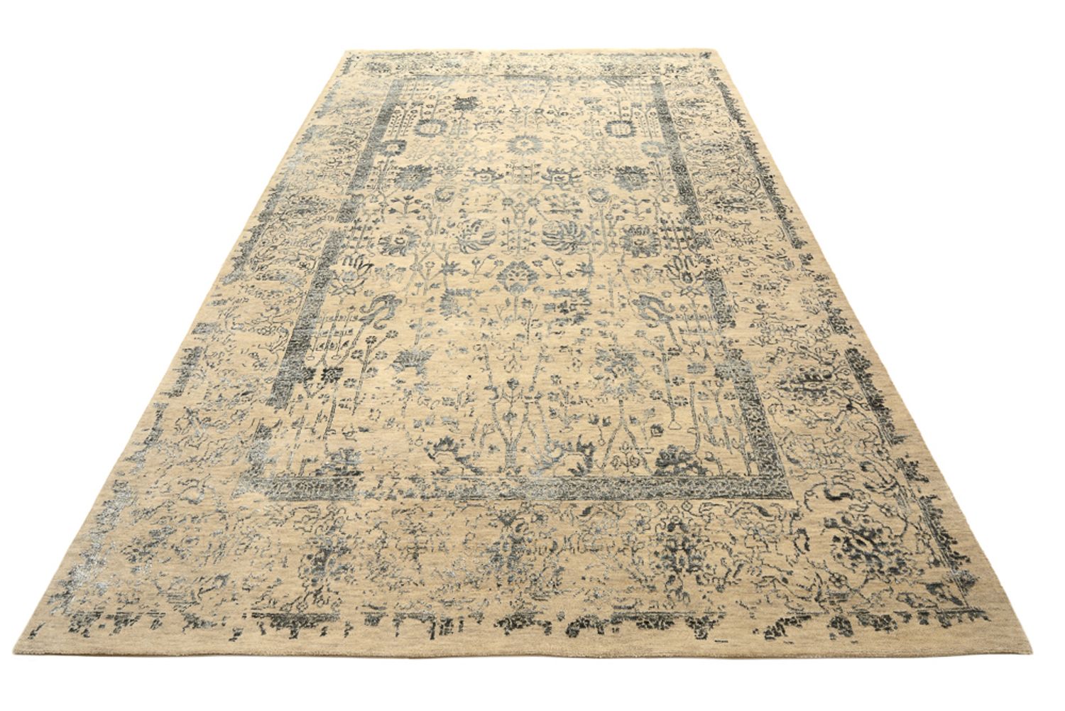 Designer tapijt - 301 x 199 cm - donker beige