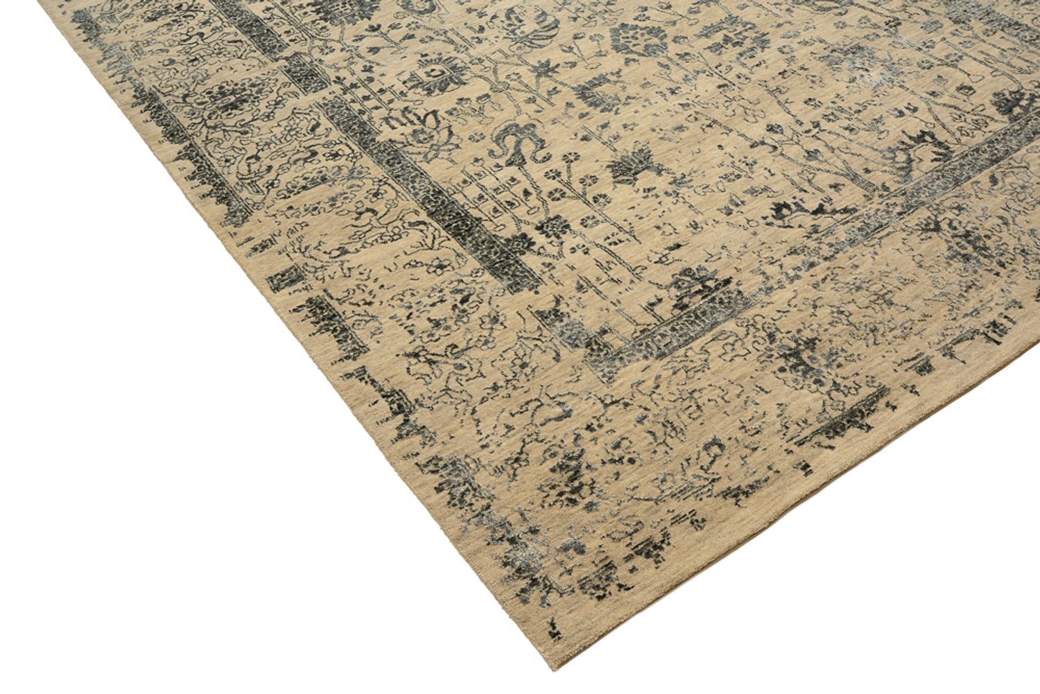 Designer tapijt - 301 x 199 cm - donker beige