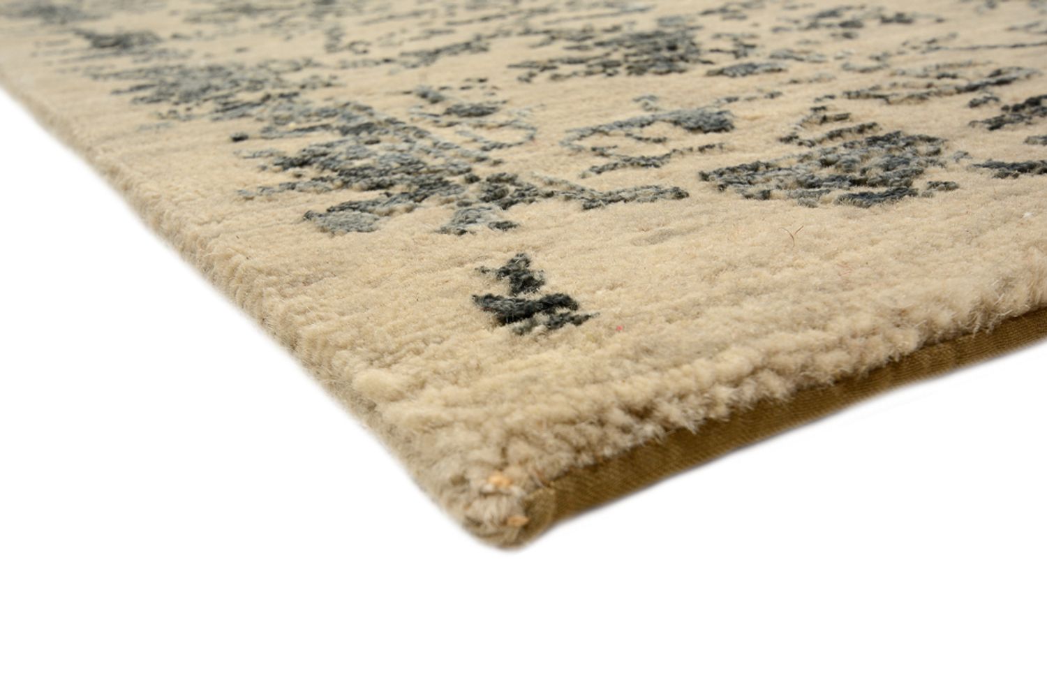 Designer Teppich - 301 x 199 cm - dunkelbeige