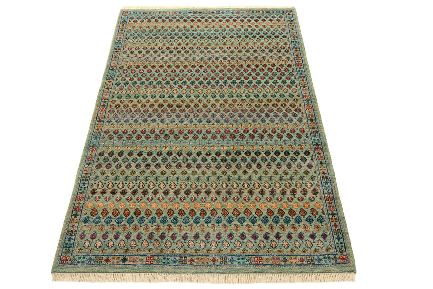 Alfombra de diseño - 154 x 95 cm - turquesa