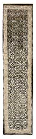 Runner Orientaliska mattor - Bijar - Indus - 368 x 83 cm - mörk beige