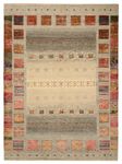 Gabbeh Rug - Loribaft Indus - 242 x 177 cm - dark beige