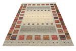 Gabbeh Rug - Loribaft Indus - 242 x 177 cm - dark beige