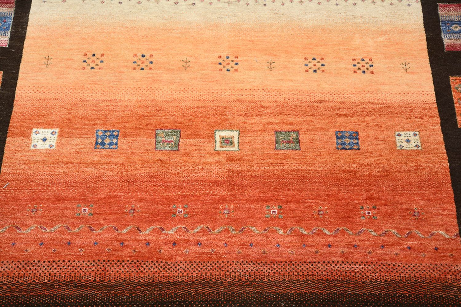 Gabbeh Rug - Loribaft Indus - 244 x 178 cm - multicolored