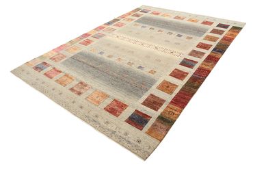 Gabbeh Rug - Loribaft Indus - 301 x 207 cm - dark beige