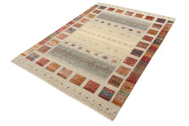 Tappeto Gabbeh - Loribaft Indus - 205 x 154 cm - beige scuro