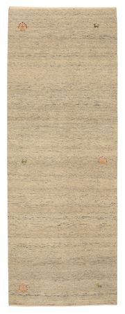 Loper Gabbeh Tapijt - Loribaft Indus - 241 x 85 cm - donker beige