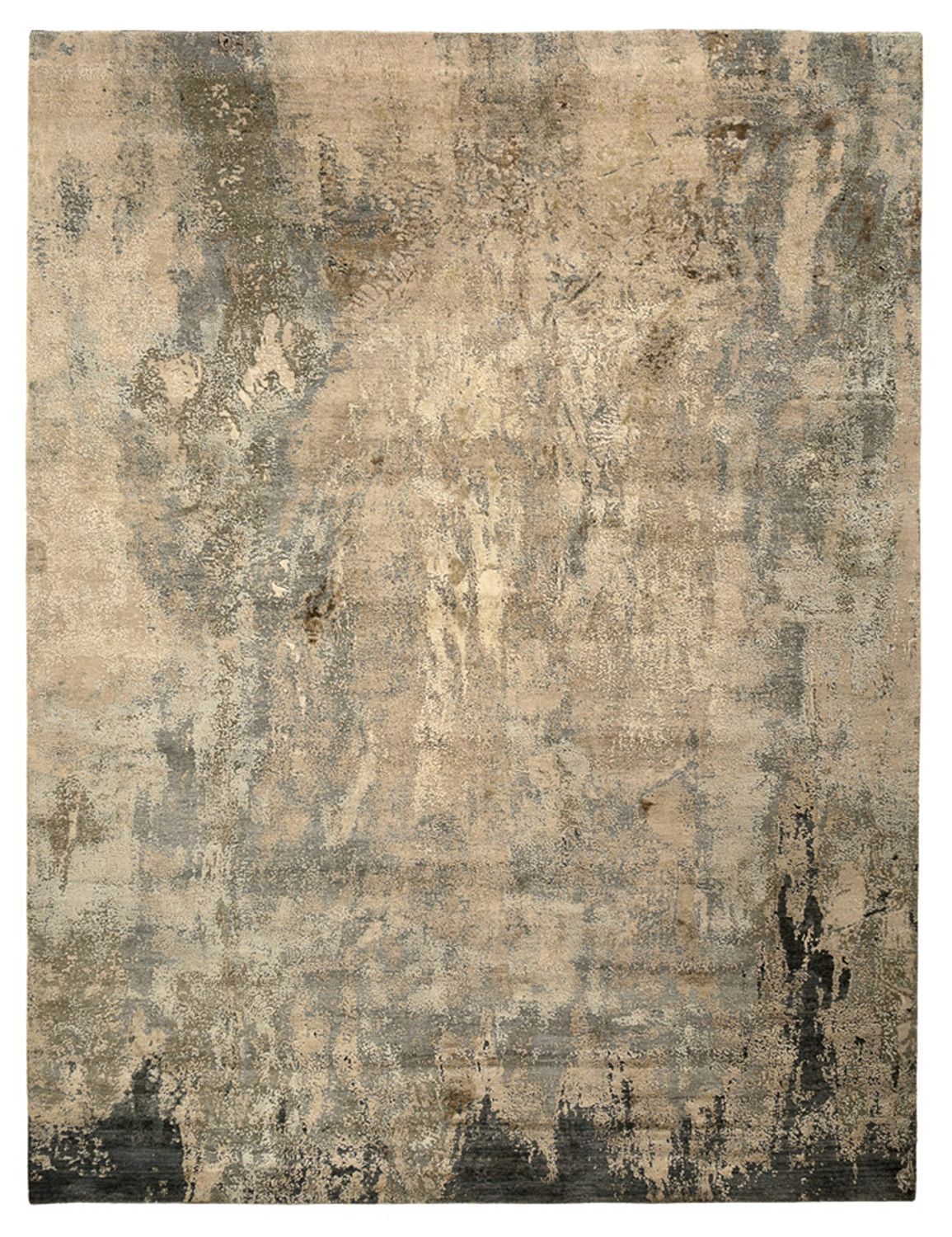 Alfombra de diseño - 363 x 277 cm - beige oscuro