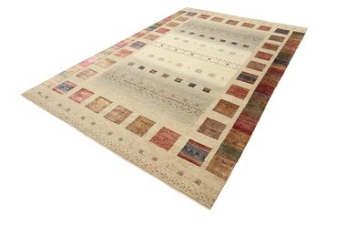 Gabbeh Rug - Loribaft Indus - 304 x 204 cm - multicolored