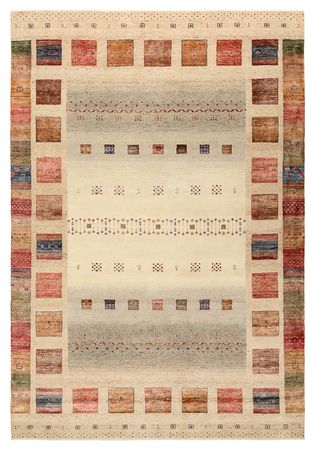 Tapete Gabbeh - Loribaft Indus - 302 x 206 cm - multicolorido