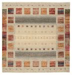 Tappeto Gabbeh - Loribaft Indus quadrato  - 201 x 196 cm - multicolore