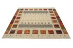 Tappeto Gabbeh - Loribaft Indus quadrato  - 201 x 196 cm - multicolore