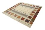 Tapis Gabbeh - Loribaft Indus carré  - 201 x 196 cm - multicolore