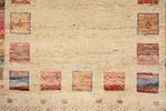 Runner Gabbeh Rug - Loribaft Indus - 204 x 95 cm - multicolored