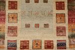 Biegacz Dywan Gabbeh - Loribaft Indus - 245 x 83 cm - wielokolorowy