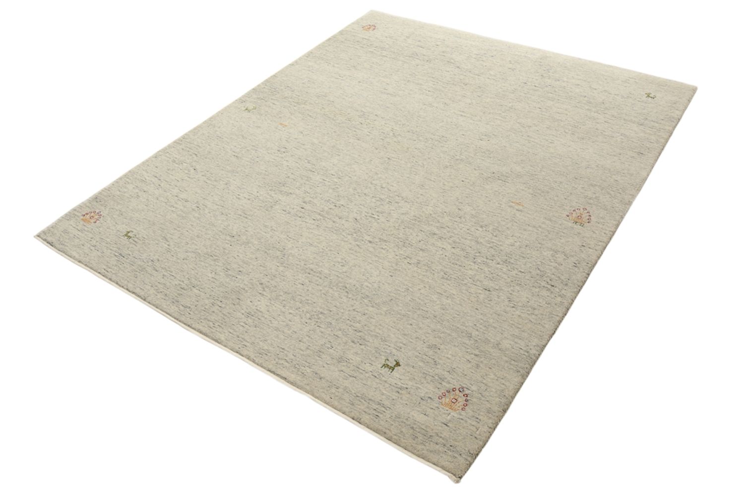 Tapis Gabbeh - Loribaft Indus - 193 x 154 cm - camel