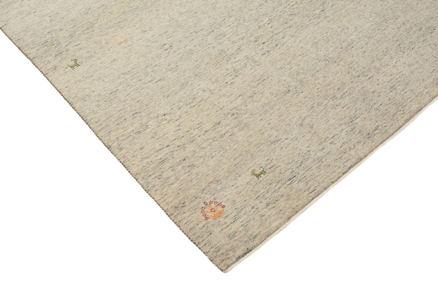 Tapis Gabbeh - Loribaft Indus - 193 x 154 cm - camel