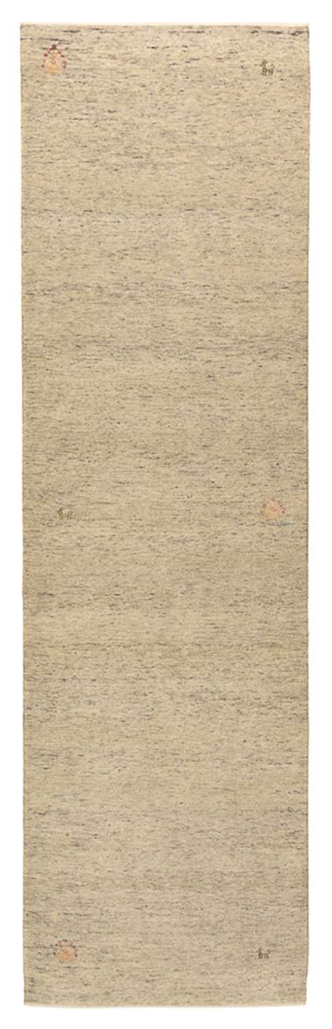 Tappeto corsia Tappeto Gabbeh - Loribaft Indus - 296 x 84 cm - cammello