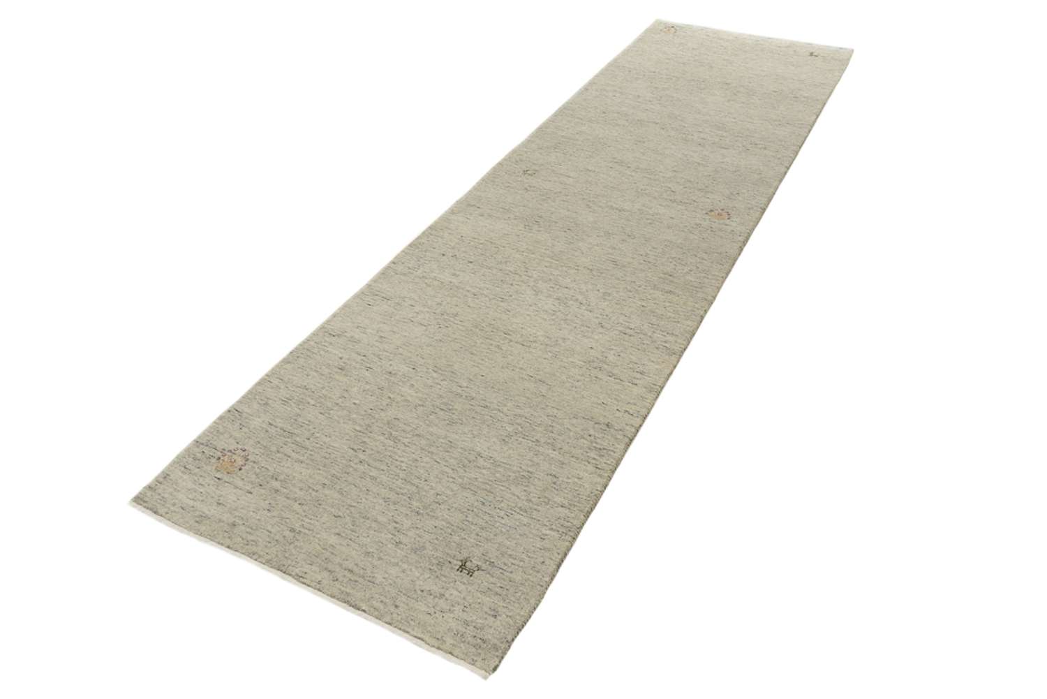 Tapis de couloir Tapis Gabbeh - Loribaft Indus - 296 x 84 cm - camel