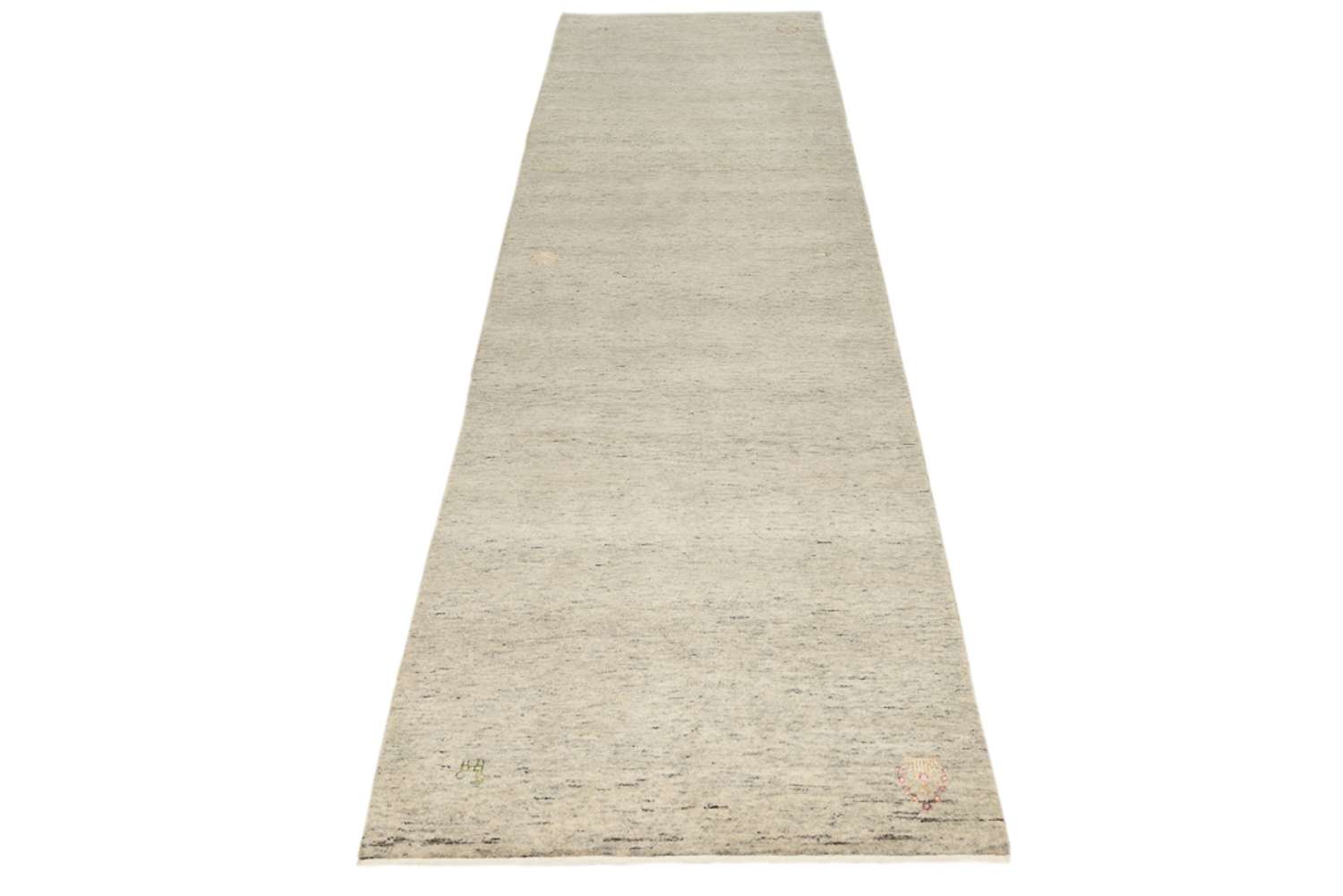 Tappeto corsia Tappeto Gabbeh - Loribaft Indus - 296 x 84 cm - cammello