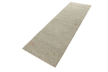 Tapis de couloir Tapis Gabbeh - Loribaft Indus - 241 x 74 cm - camel