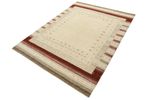 Gabbeh Tapijt - Loribaft Indus - 205 x 152 cm - licht beige