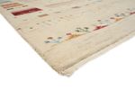 Gabbeh Teppich - Loribaft Indus - 304 x 203 cm - hellbeige