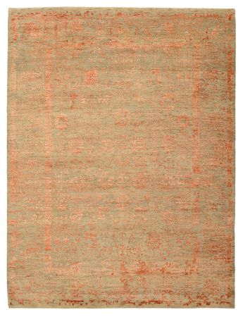 Tapis design - 231 x 175 cm - rouille