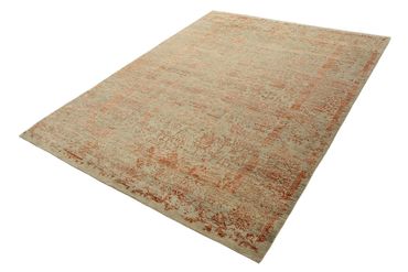 Tapis design - 231 x 175 cm - rouille