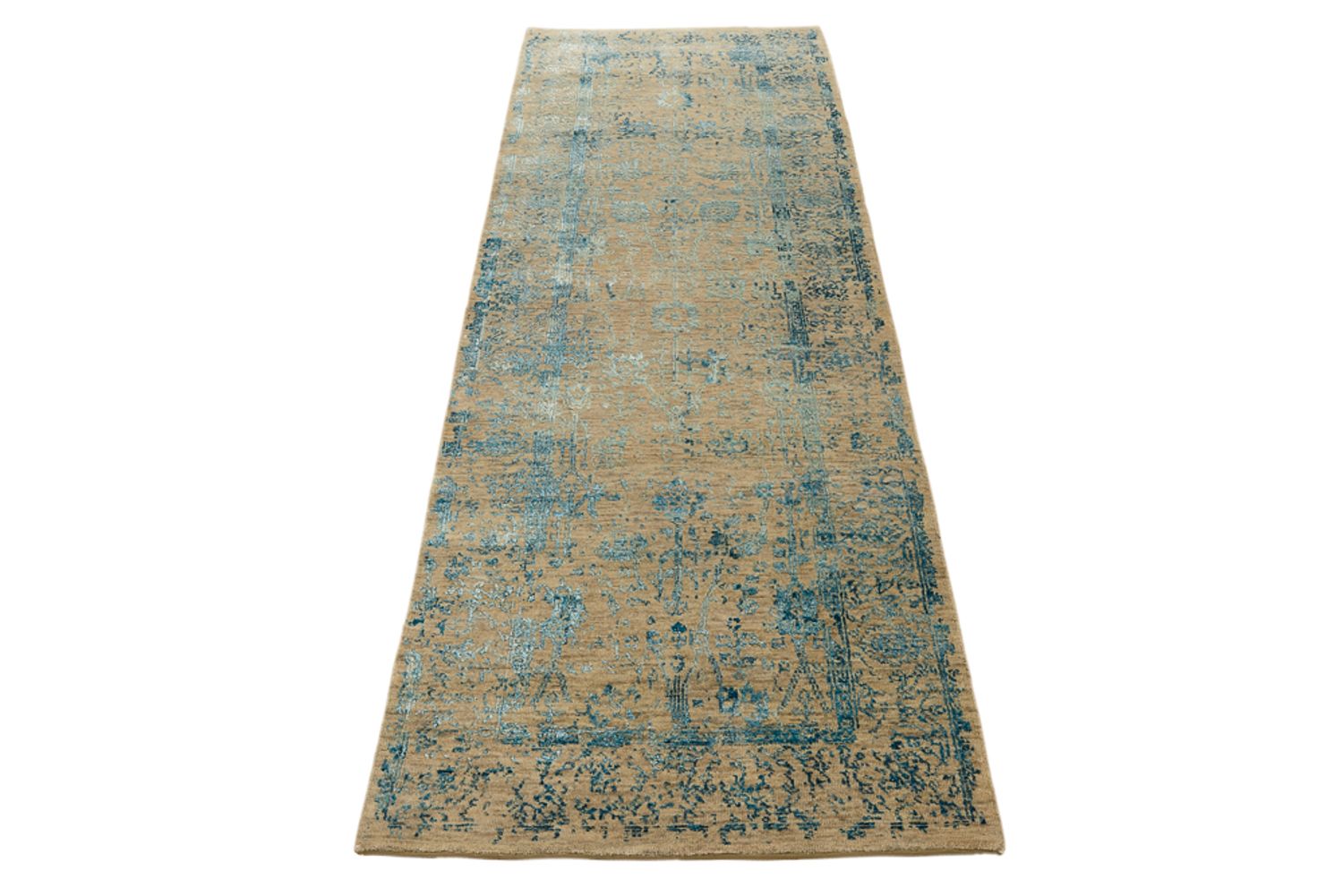 Tapis de couloir Tapis design - 234 x 82 cm - camel