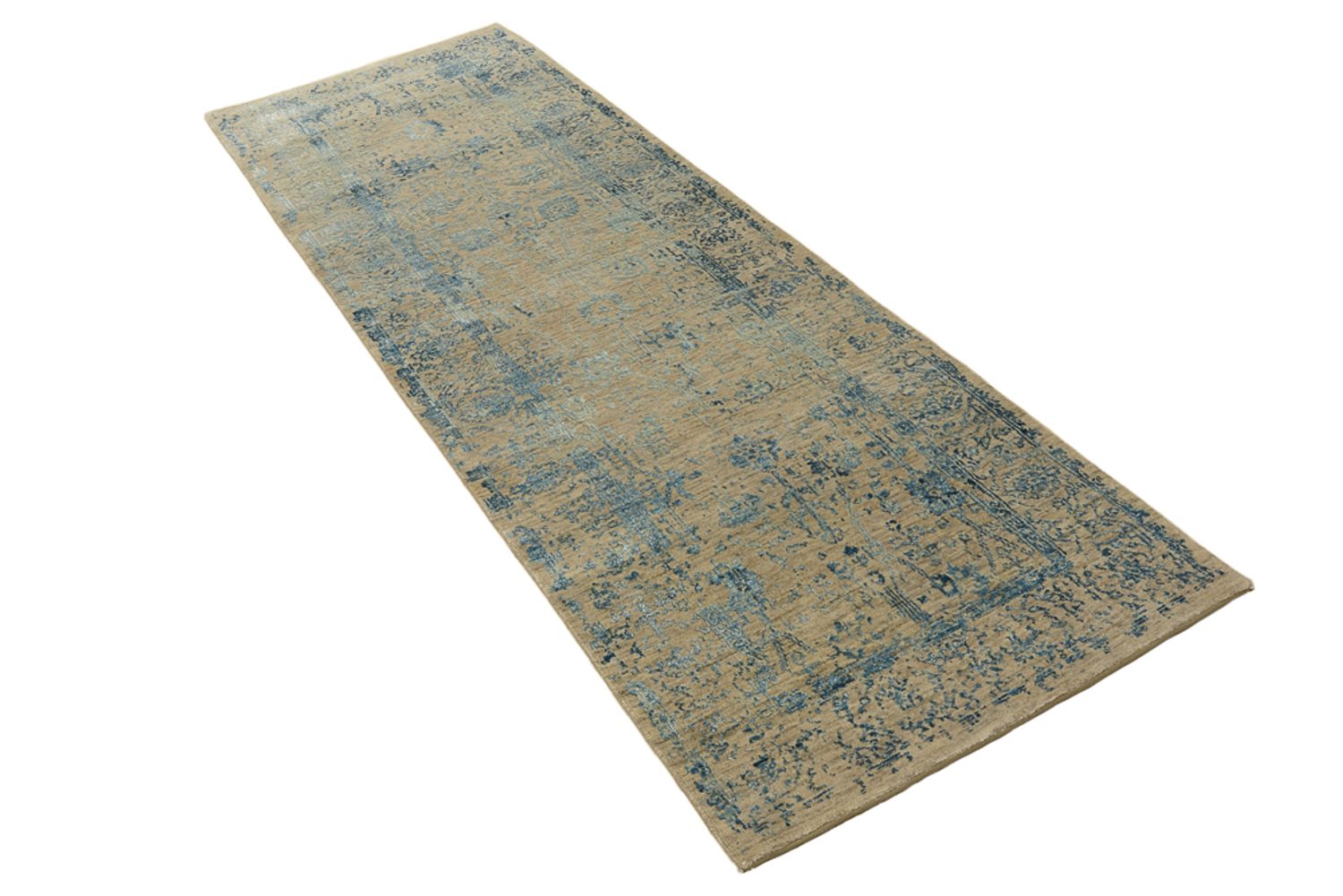 Tapis de couloir Tapis design - 234 x 82 cm - camel