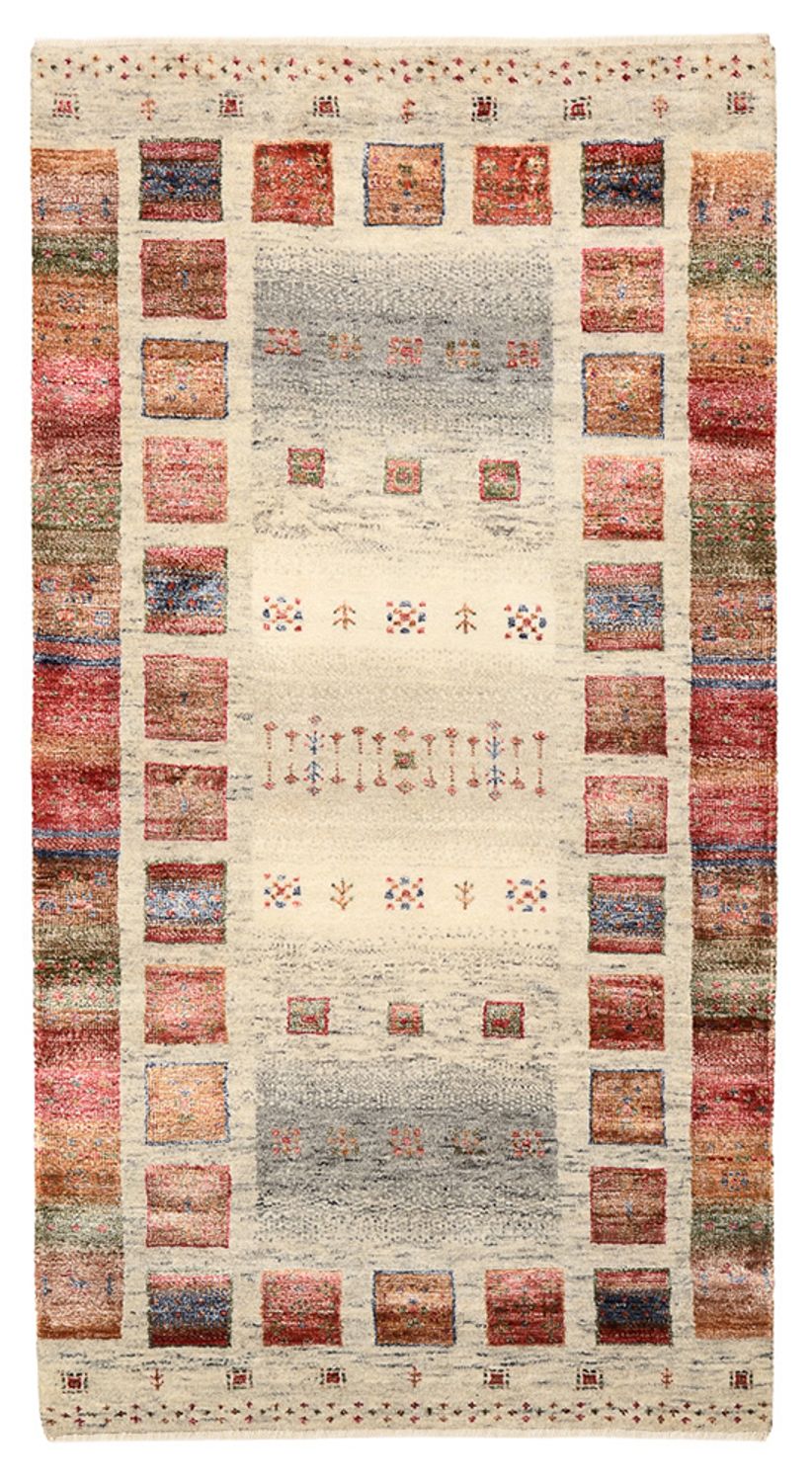 Tappeto Gabbeh - Loribaft Indus - 141 x 76 cm - multicolore