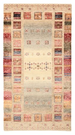 Tappeto Gabbeh - Loribaft Indus - 145 x 77 cm - multicolore