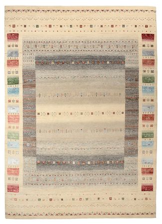 Gabbeh Rug - Loribaft Indus - 351 x 248 cm - light beige