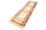 Tapis de couloir Tapis Gabbeh - Loribaft Indus - 296 x 83 cm - multicolore