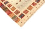 Runner Gabbeh Rug - Loribaft Indus - 296 x 83 cm - multicolored