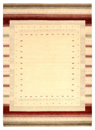 Gabbeh Rug - Loribaft Indus - 356 x 255 cm - light beige